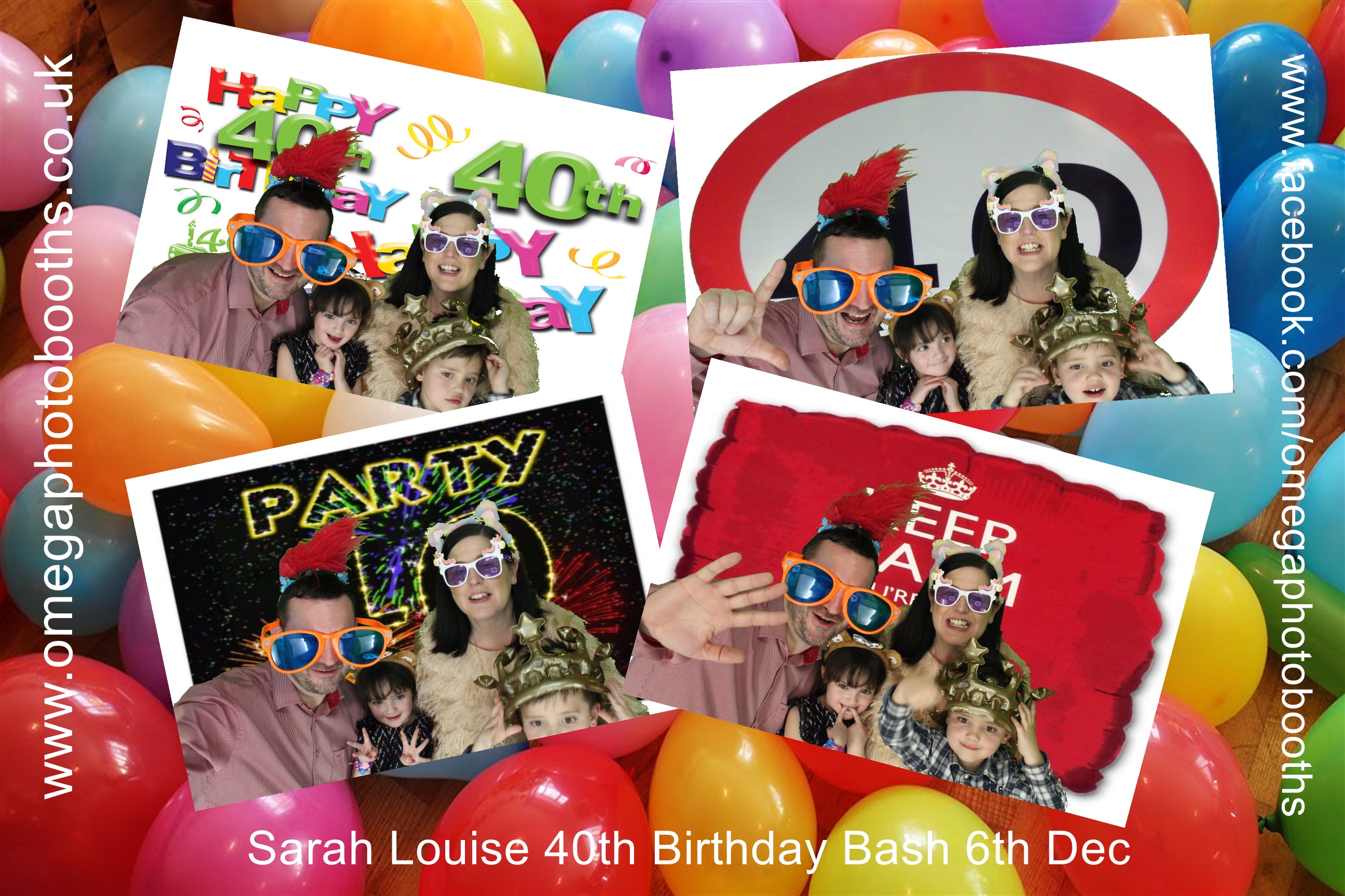 Sarah Louise 40th  | View more photos from the event at gallery.omegaphotobooths.co.uk/u/Omega-Photobooths/Sarah-Louise-40th